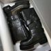 Venom Big-headed Martin Boots, Men's And Women's Belt Buckle, Dark Medium Tube Tooling Boots, Heightened Thick-soled Retro Upturned Locomotive Boots_vogvips.com