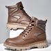 European Warm Series Thick-Soled Martin Winter Work Short Boots High-Top Motorcycle Men's Shoes Genuine Leather Non-Slip Wear-Resistant_vogvips.com