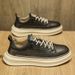 Men's Board Shoes Retro Fashion Casual Sneakers Comfortable Walking Lace-up Thick Bottom Shoes For Students Street Daily_vogvips.com