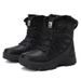 Winter Men's Shoes, Snow Boots With Fleece Insulation, Cotton Boots, Cross-border Plus Men's Boots, Sports Shoes_vogvips.com