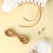 Shoe Accessories men and women elastic elastic semi circular shoelaces children's metal capsule buckle free tie lazy shoelaces_vogvips.com