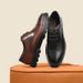 2025 Spring New Wear Resistant Business Casual Comfortable Breathable Thick Bottom Premium Dress Men's Leather Shoes_vogvips.com