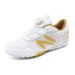Summer Mesh Mesh Football Shoes Velcro Training Children's Broken Nails Primary School Students Competition Rotation Spike Shoes_vogvips.com