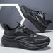 Men's Sports New Model, Large Size Men's Versatile Running Breathable Fashion Casual Shoes, Thick-soled Dad Shoes_vogvips.com