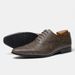 Pointed Toe Oxford Men's Business Comfortable Classic British Leather Polished Formal Shoes_vogvips.com