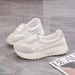 INS Korean Style Shallow Mouth Forrest Gump For Women Trendy 2026 Spring New Student Sports Running Casual Thick-Soled_vogvips.com