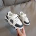 2025 Spring Boys' Fashion Casual Soft Soled Girls' Velcro Versatile Leather Sneakers, Sports Shoes_vogvips.com