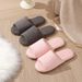 Japanese Style Open-Toe Four Seasons Soft Sole Non-Slip Silent Couple Indoor Wooden Floor Quiet Slippers_vogvips.com