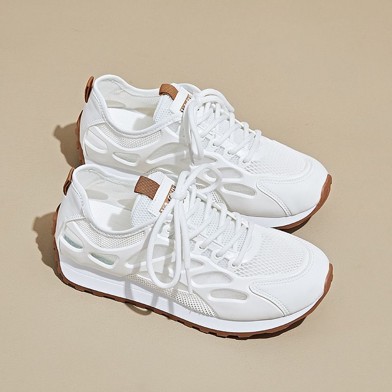 Dad Shoes Female Student Sports Running Casual Mesh Heightening Shoes Breathable_vogvips.com