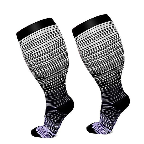 Add fat and pressure socks sports socks hot selling compression socks venous secondary elastic socks_vogvips.com