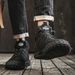 New Leather Spring Men's Shoes High-top Men's Heightening Tooling Martin Boots_vogvips.com