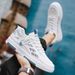 Breathable Mesh Sports Men's Shoes 2024 New Fashion Versatile White Shoes Men's Korean Version Student Sneakers Drop Shipping_vogvips.com