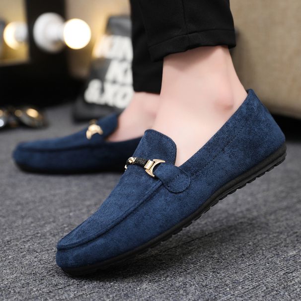 Men’s Shoes Spring And Summer Men's Casual Shoes Men's Cloth Shoes Toad Shoes Men's Lazy Shoes Slip On Foreign Trade Large Size 46 Trendy Shoes_vogvips.com
