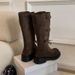 Cowhide Version~ 2025 Autumn New Belt Buckle Over-the-Knee Two-Way Long Boots_vogvips.com