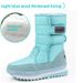 Winter New Waterproof Non-Slip Thickened For Women Thick Sole Warm Mid-Calf Snow Boots_vogvips.com