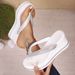2025 Summer New Plus Size Women's Wedge European And American Style Bowknot Slip-On Platform Rhinestone Sole Peep Toe_vogvips.com