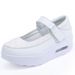 Women's Sports Breathable Casual Pumps High Soles Nurse Shoes Women's Shoes White Single Shoes_vogvips.com