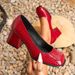 Comfortable square head women's single shoes new thick dress heels office black work shoes_vogvips.com
