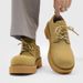 Derby Shoes Men's Mickey Big Head Shoes Low Top Platform Big Yellow Boots Round Head Leather Shoes_vogvips.com