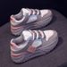 Thick Soled Raised Apricot Colored Dad Female Internet Celebrity Super Hot Forrest Gump Shoes, 2025 Spring New Genuine_vogvips.com