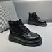 European Warm Series Meilade Martin Thick Sole Leather Shoes Men's Autumn Winter Thickened New 2025 Casual Work Boots_vogvips.com