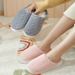 Women's Cotton Slippers 2025 New Autumn Winter Indoor Home Use Non-Slip Thick Sole Fleece Lined Couples Men_vogvips.com