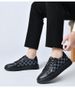 Men's Casual Board Shoes First Layer Cowhide Lace-up Sports Shoes Low-top Men's Shoes_vogvips.com