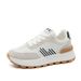 J6101 New Breathable White Shoes 2025 Spring And Summer Wear Resistant Thick Soled Casual Height Increasing Korean College Sneakers_vogvips.com