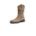 British Style Pleated Pointed Thick-Soled Slouch For Women 2025 New Melad Western Cowboy Mid-Calf Boots_vogvips.com