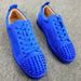 Spring And Autumn Trendy Casual Sports White Shoes European High-end Full Diamond Rivet Men's Red Sole Sneakers_vogvips.com
