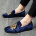 Men Formal Shoes Fashion Business Office Flat Slip-on Leather Moccasins Soft Leisure_vogvips.com