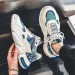Thick Bottom Men Autumn Breathable Sneakers Chunky Male Trainers Outdoor Printing Walking Footwear Size Ss_vogvips.com
