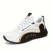 Cross-Border Large Size 45 46 Spring New Men's Sneakers Low-Top Dad Breathable Korean Style Running Shoes_vogvips.com