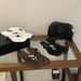 2026 French-style Square-toed Flip-flops For Women, Fashionable And Versatile Summer Outdoor Wear, Wedge Heel Sandals_vogvips.com