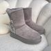 2025 New Goddess Buckle Genuine Leather Sheepskin Women's Winter Snow Cowhide Wool Martin Boots_vogvips.com