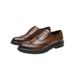 Euro Step Summer New Brogue Men's Business Simple Style Breathable Formal Leather Shoes_vogvips.com