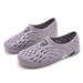Cave Men's New Summer Outerwear Hollow Out Anti Slip Thick Beach Shoes Wear-resistant Soft Sole Toe Sandals_vogvips.com