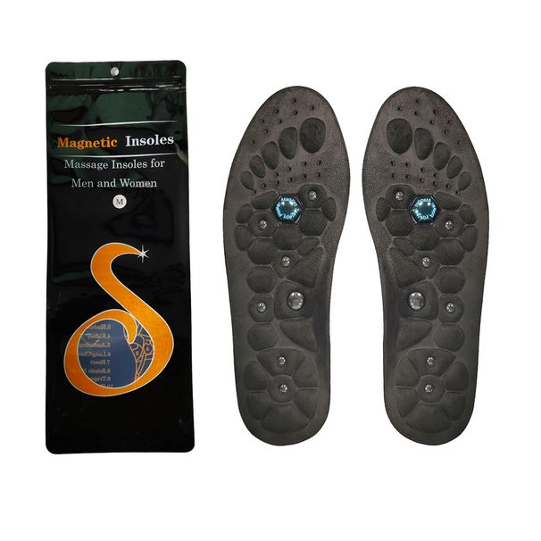Magnetic Acupressure Shoe Insoles – Breathable EVA Arch Support With Reflexology Massage For Men/Women (5 Colors)_vogvips.com