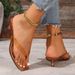 New Summer Fashion Fairy-Style Wedge Crossed Open-Toe Flip-Flop Sandals For Women_vogvips.com