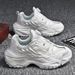 Spring Thick-Soled Dad Black Warrior Casual Running Dark God Of War Sneakers Couple Internet Celebrity Same Style Trendy_vogvips.com