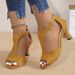 MTX Simple Fashion Back Zipper Bag Fish Mouth For Women Large Size Side Hollow Thin Heel Roman Sandals_vogvips.com