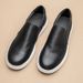 Euro Step Genuine Men's Sneakers New Slip-On Breathable Casual Leather Loafers Soft Sole Driving Shoes_vogvips.com