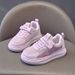 New Children's White Four Seasons Non-Slip Flat Trendy Little Boys Mesh Casual Versatile Girls' Shoes_vogvips.com