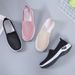 Sports Women In Summer, Lightweight, One Footed Lazy For Women, Flying Woven Soft Soled Casual Women's Shoes, Hollowed_vogvips.com