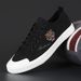 Euro Step Shiny Canvas Umbrella Ice Silk Breathable Cloth Shoes Low-top Lace-up Soft Sole Embroidered Trdy Casual Sneakers For_vogvips.com