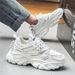 Designer Men's Sneakers 2025 Fashion White Comfortable Running Shoes Man Anti Slip Platform Casual Sneaker Tennis Training Shoes_vogvips.com