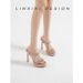 Fashionable Waterproof Platform High-heeled Sandals Petite Women, Comfortable For The Feet, With A High-end French Style_vogvips.com