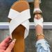 Women's plus Size Southeast Asian Flat Slippers Simple Cross Strap Outerwear Slippers for Comfortable Wear_vogvips.com
