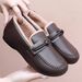 Women's Winter Boots New Non-Slip Waterproof Slip-On Cross-Border Fashion Versatile Casual Cotton Shoes_vogvips.com