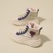 High-top Large Cotton Shoes For Women, Thick-soled Heightening Sports, Velvet And Thickened Snow Boots For Women_vogvips.com